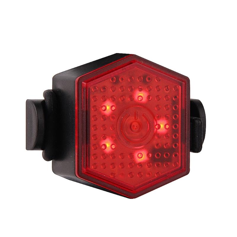 LED Bike Tail Light USB Rechargeable Bicycles Rear Safety Warning Light Bicycles Taillights Cycling Accessories