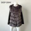 Winter Ladies Fashion Faux Fur Coat Long Coat Large Size Winter Women Thick Faux Fur Coat