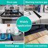 Stove Counter Gap Cover Kitchen Silicone Heat Resistant Mat Gas Stove Protector Slit Cleaning Pad Oil Dust Seal Cooker Cover