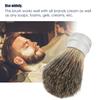Beard Shaving Tool Portable Beard Brush For Men Best Bristle Hair Brush Mustache Brush