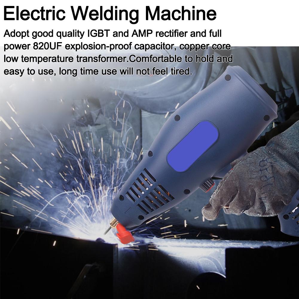 220V Handheld Portable Electric Arc Welding Machine Equipment Automatic Digital Intelligent Spot Welders Current Adjustment 3000W
