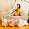 Plush Toy Angel Unicorn Doll Rainbow Pony Stuffed Toy Pillow Doll Gift