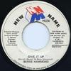7inch Record BERES HAMMOND  Give It Up NONE New Name Muzik Jamaica Reggae Ska  Dub Used