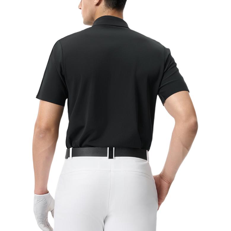 Fila Golf Polo Shirt Men's Black A11M515102F-BK