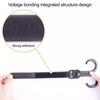 Electric Bike Hook Strong Load-bearing Adjustable Fastener Tape Design Simple Installation Multifunctional Universal Double Hook