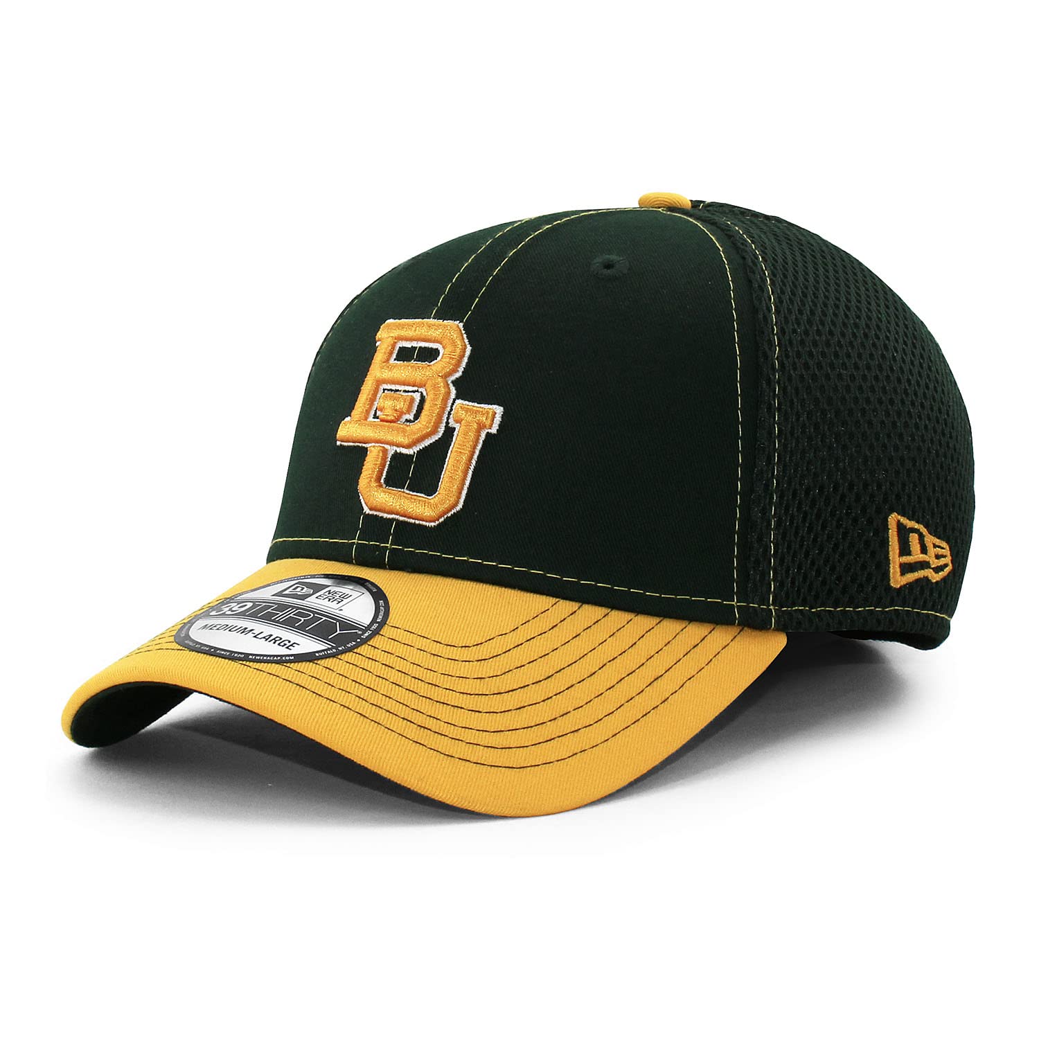 

[New Era] Baylor Bears 39THIRTY [NCAA 2-TONE NEO FLEX FIT CAP] BAYLOR BEARS Green Stretch Fit 3930 Hat Cap (SM (approx. 55.8-57.7cm)) [Used]
