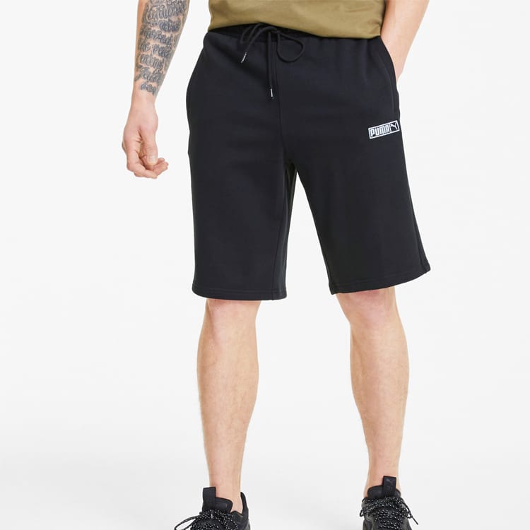 PUMA Casual Shorts Men's Black Moderate 597492-01