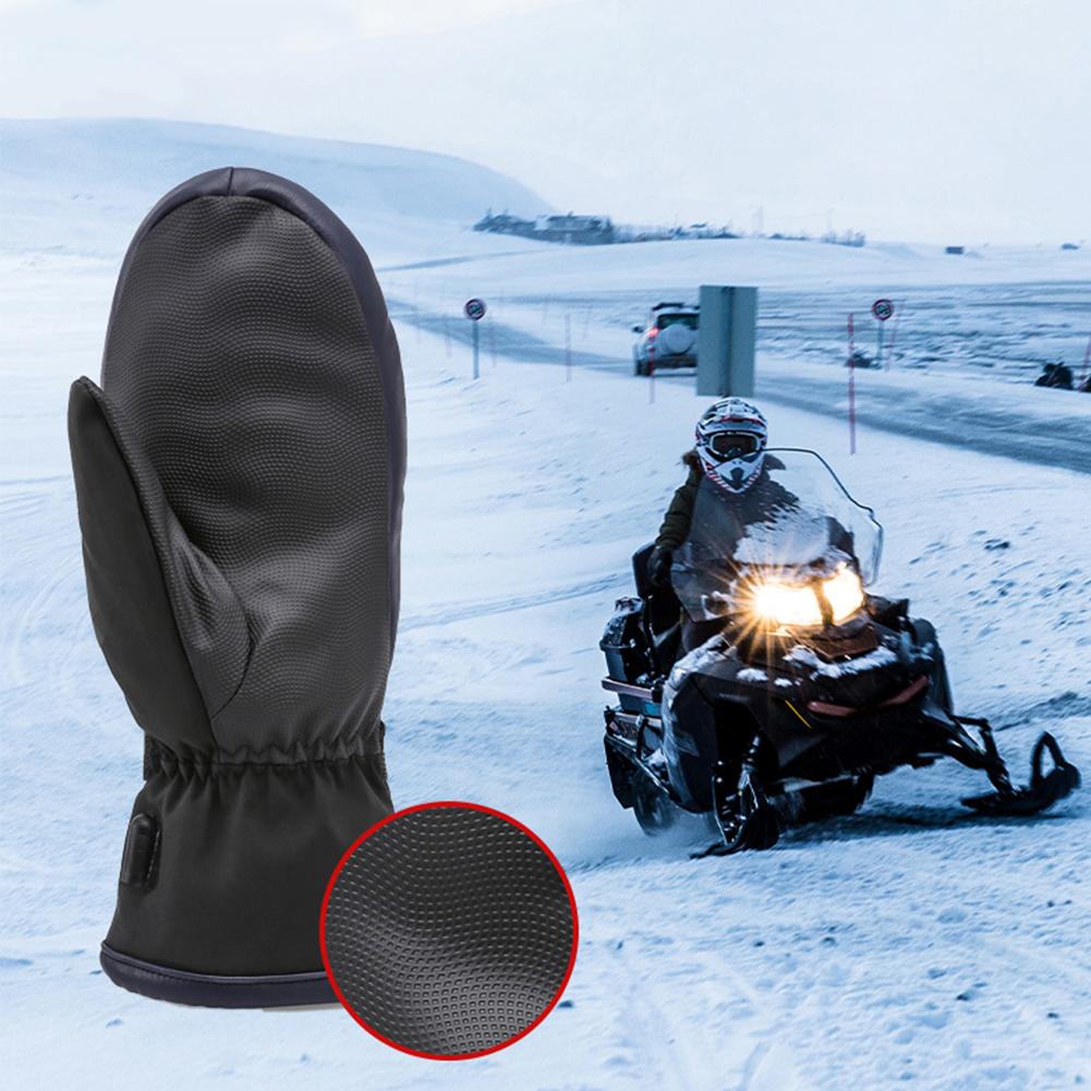 Elektriske varmehansker USB-lading Elektriske varmehansker Vanntett 3 temperaturinnstillinger for klatring, fotturer, sykling