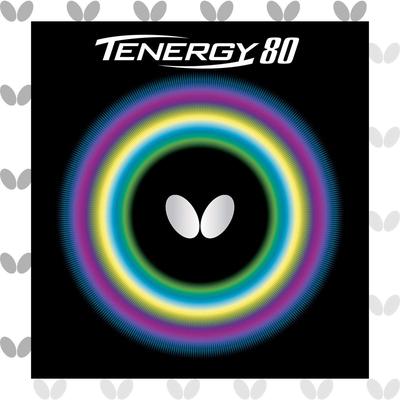 Butterfly Masa Tenisi Lastiği Tenergy 80 Back Yumuşak Gerginlik 05930 Kırmızı Ekstra Kalın (Döndürmek)