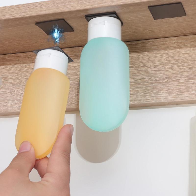 200PCS Self Adhesive Magnets Sheets Square Round Magnetic Dots Sheet Flexible Sticky Sticker For Whiteboard Fridge Household DIY Crafts