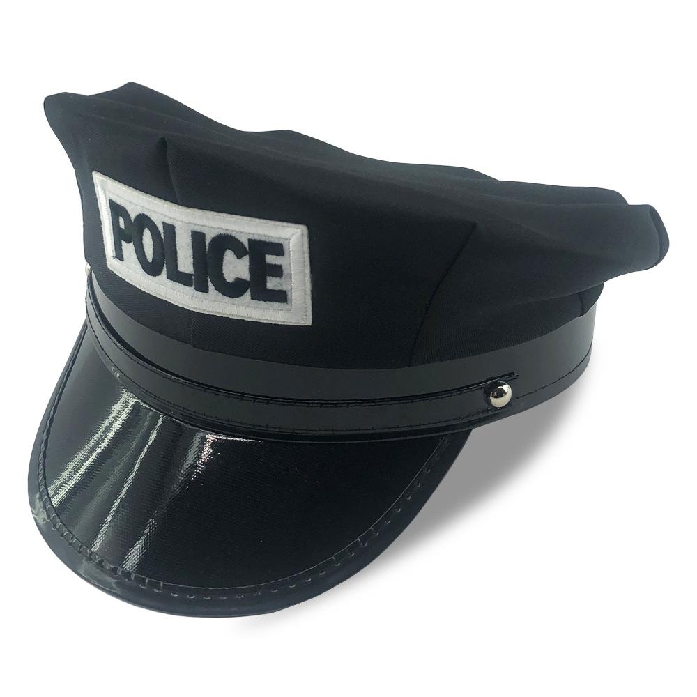 Cosplay Hat Black Roleplay Hat Adult Hat Structured For Halloween Carnival Adults