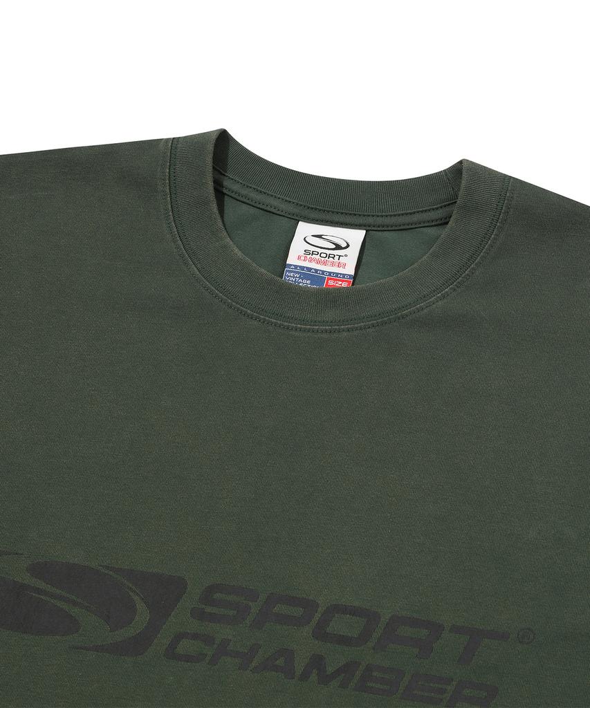 SPORT CHAMBER Sc Washed Flash T-Shirt (Deep Green)