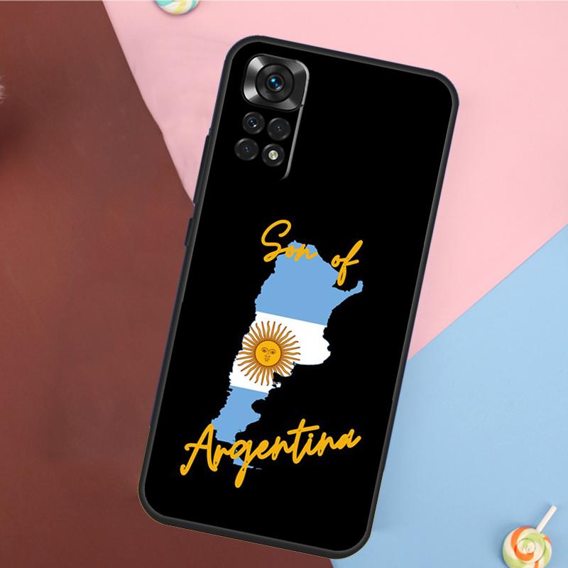 

Argentine Flag Cover For Xiaomi Redmi Note 13 Pro 14 12 11 9 10 9S 10S 11S 12S Redmi 14C 10C 12C 13C Case Redmi Note 12 Pro 4G