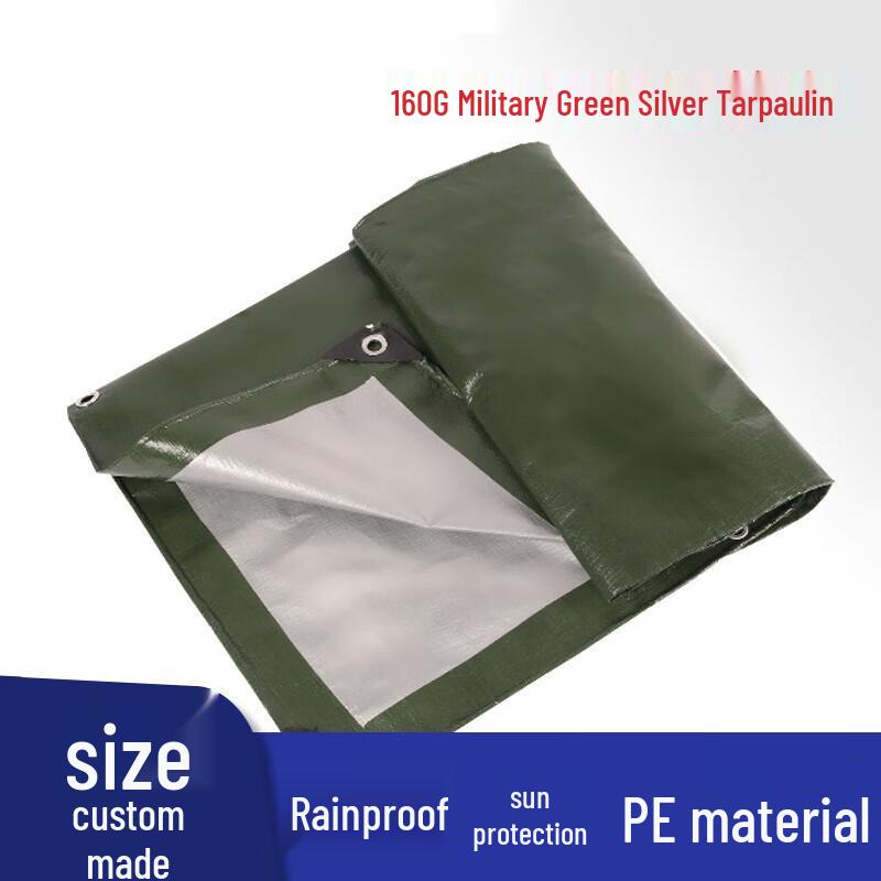 

Aojiantu Heavy Duty PE Waterproof Tarpaulin