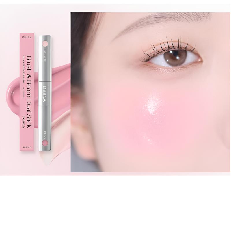 [Dear.A] Blush & Beam Dual Stick Highlighter