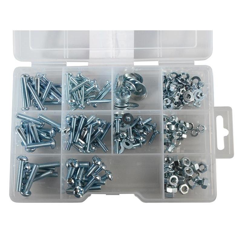 Forgefix Hexagon Bolt Nut & Washer Kit Forgepack 285 Piece