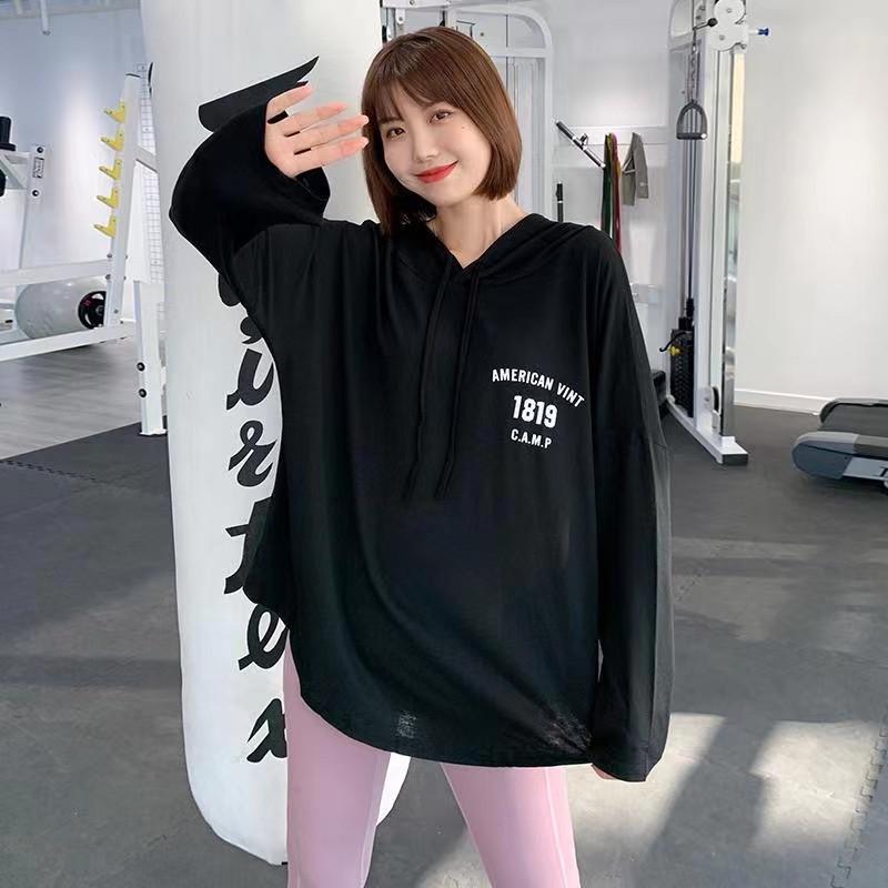 

Plus Size Women s Quick-Dry Yoga & Fitness Long Sleeve T-Shirt - Spring & Autumn Edition L (100-120 lbs)