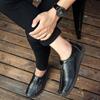 Men’s Moccasins Handmade Slip On Driving Shoes Comfort Flats Casual Shoes Plus Size Leather Shoes for Men Over Sized