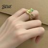 Animal Design Ring 1/3Pcs Frog-Shaped Set Alloy Electroplated Finger Frog