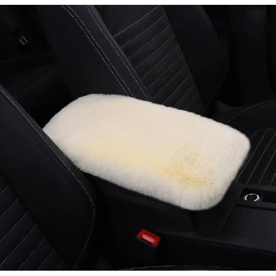 1 buc. pernă de pluș pentru cotieră pentru mașină, pernă caldă de acoperire a brațului pentru consola centrală, tampoane de depozitare, ordonare, decorare interioară universală a autovehiculului