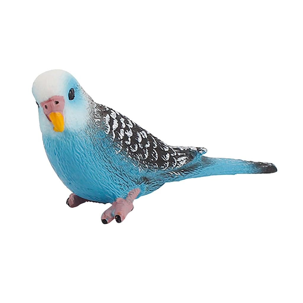 1 Pack 2pcs Bird Static Macaws Parrot Model Figurines For Collection Educational&Decoration