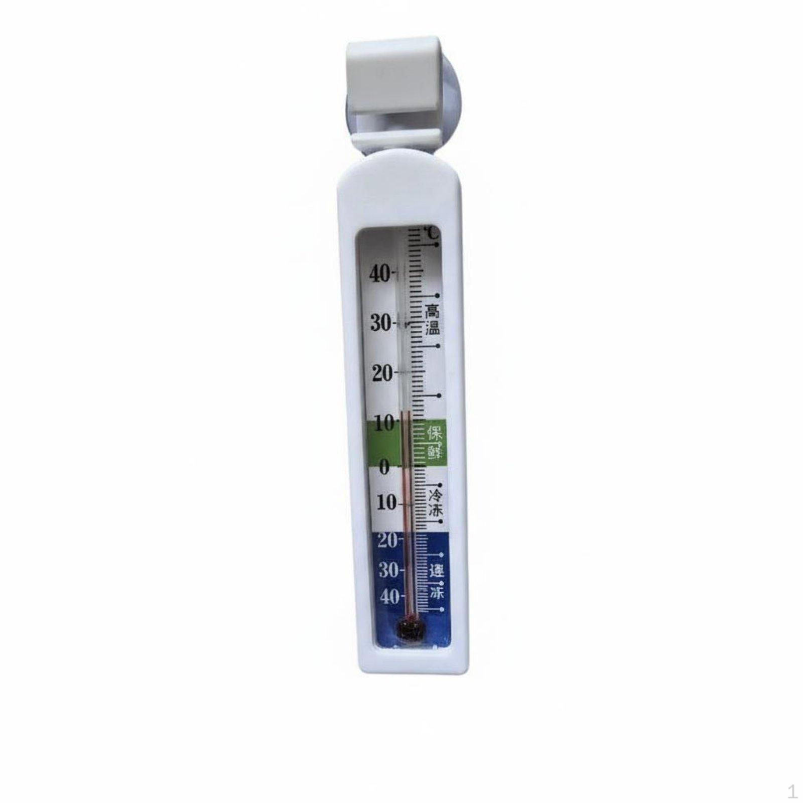 Refrigerator Thermometer Battery Suction Cup Read Freezer Temperature Gauge for 810 Chinese