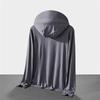 Sonnenschutzkleidung Herren Sommer Eis Seide Dünn Atmungsaktiv Lässige Jacke Anti-Ultraviolett Outdoor