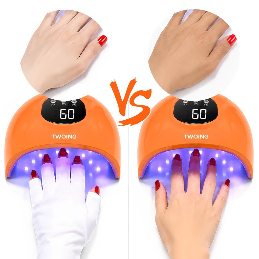 Anti‑UV Radiation Nail Art Gloves, UV Shield Hand Protector, Practical Tool for Gel UV LED Lamp Manicure Operation