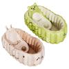 Adjustable Infant Bath Tub PVC Lightweight Structure Safe Air Chamber Wall Baby Bathing Tub for Comfortable Bathing