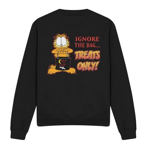 Garfield Unisex Adult Treats Only Sweatshirt