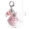 1Pcs Fashion Keychains Χαριτωμένο δαχτυλίδι με μπρελόκ Anime Totoro Keychain