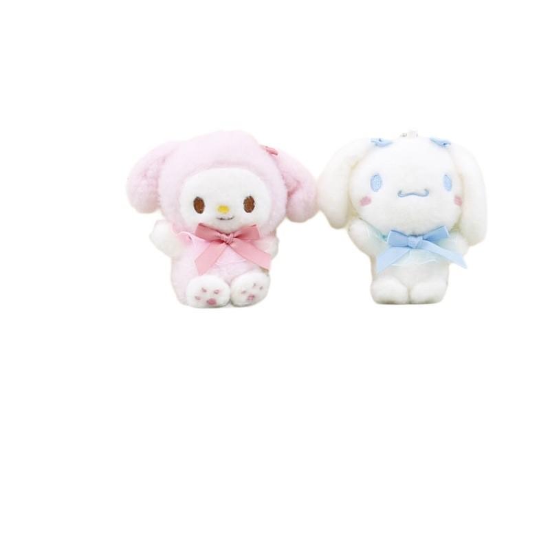 Charming Sanrio Plush Doll Keychain With Kuromi My Melody And Cinnamoroll Style