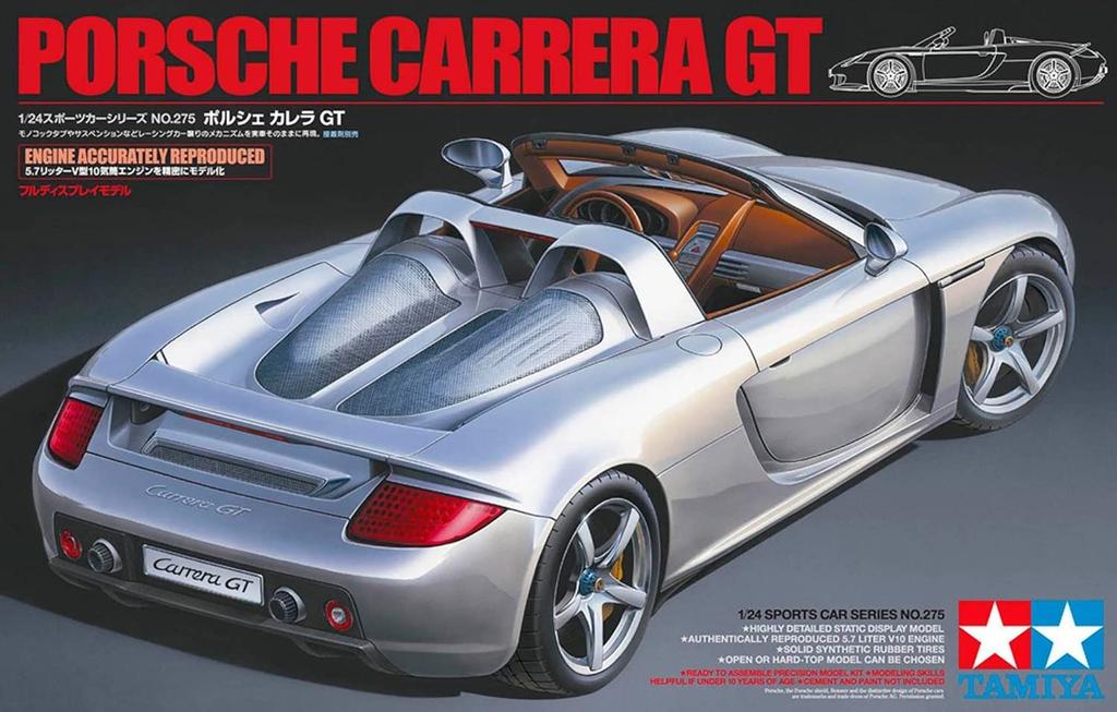 Tamiya Sports Car Series 275 Porsche Carrera GT Plastic Model 24275 1/24 No.