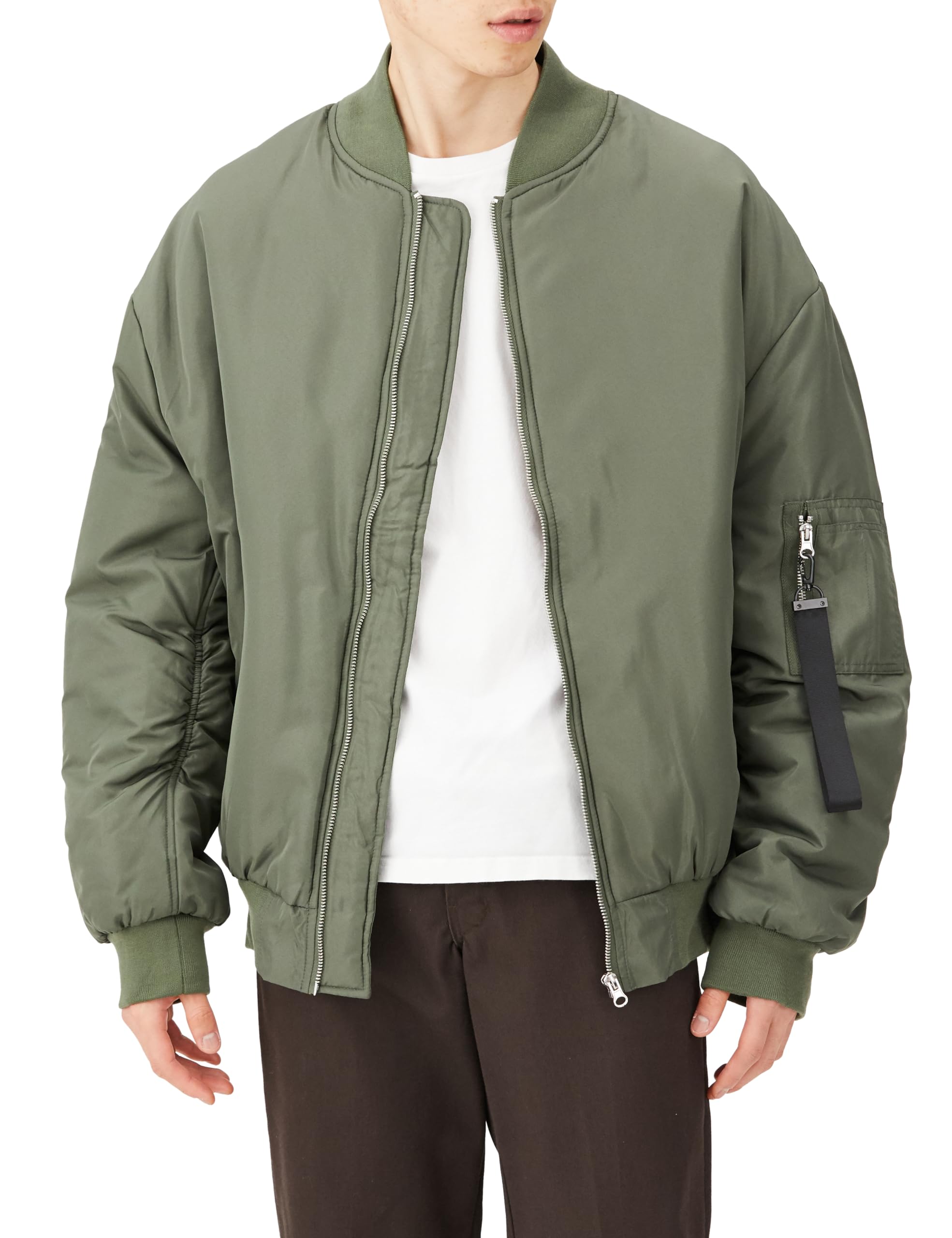 

Filled Down Jacket 50462 Khaki [Improbes] Men s
