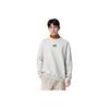 Li Ning Seria Sportowy Styl Życia Pulower z Nadrukiem Liter Ciepły Codzienny Bluza Polarowa z Długim Rękawem i Okrągłym Dekoltem Bluza Unisex AWDU925-1