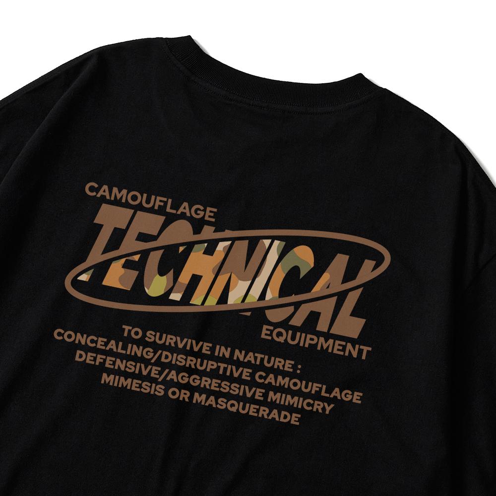 Seupeullaesikodeu Long Sleeve Black - Duck Hunter Camo