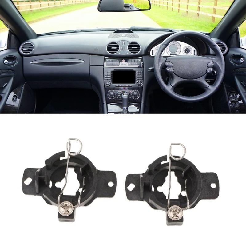 Car H1 Headlight Bulb Holder Auto Accessories for S320 Light Bulb Base Socket Holder Retainers Adapter