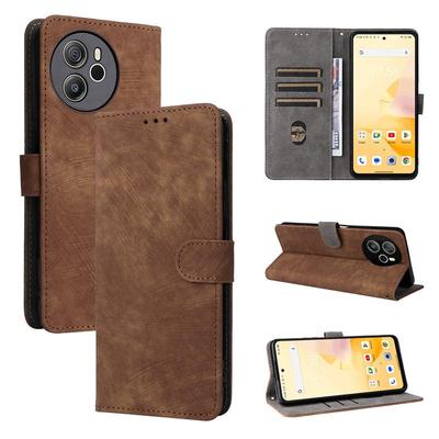 Flip-Cover für Oscal Tiger 12, PU-Leder-Telefonhülle, Rundumschutz, stoßfest [RFID-Blockierung], mit Handschlaufe