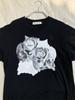 Undercover Jun Takahashi Black Wht Skull & Roses Cotton T Shirt SS21 Sz 3 Japan Unisex T-Shirt