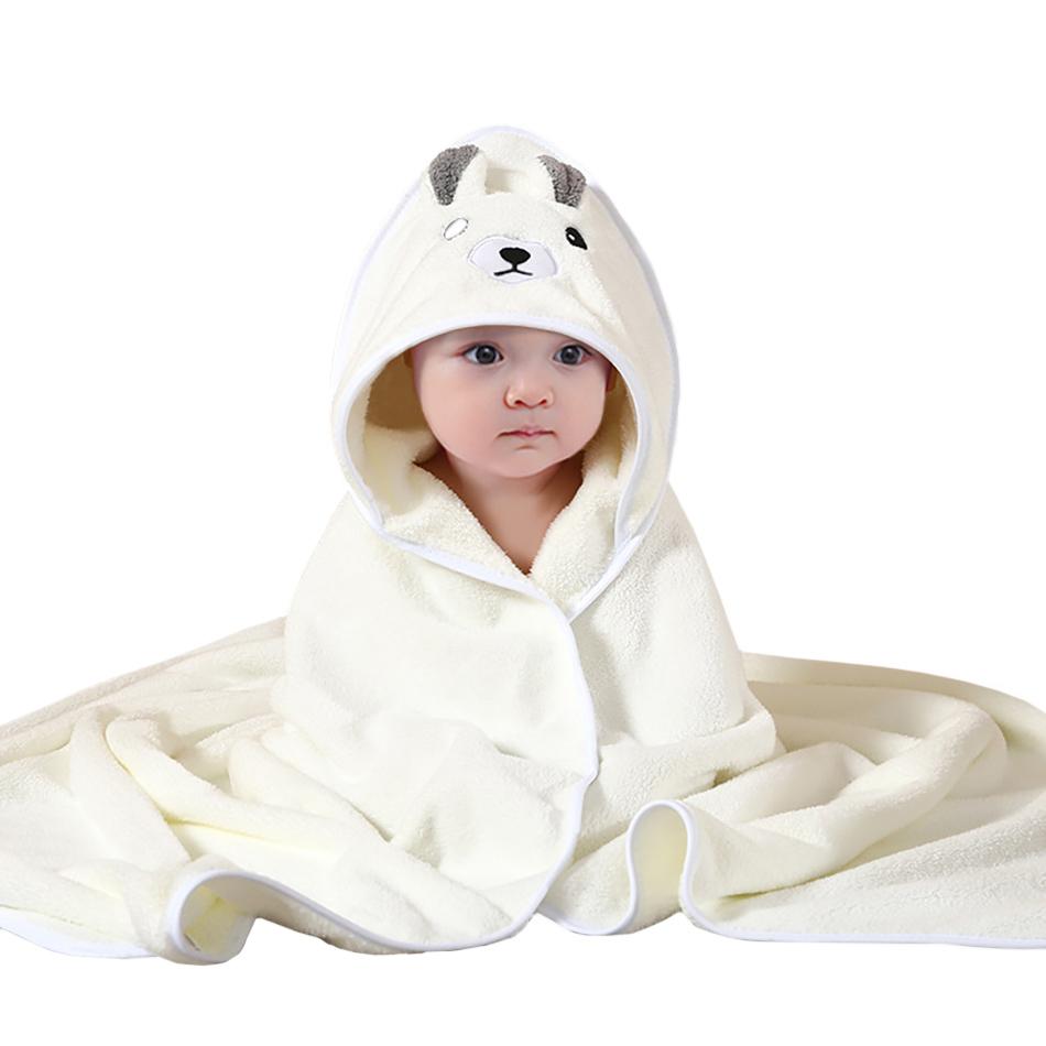 Baby Cover Boy Girl Dino Animal Hooded Cold Blankets Baby Crib Kit Accessories Infant Kids Swaddling Bath Velvet Quick-Dry Towel