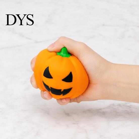 Halloween Stress Ball Cartoon Pumpkin Ball, Squeeze Toy for Relieve Anxiety, Creepy Sensory Fidget Toy, Party Favors Durable