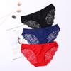 3 Pcs Women's Invisible Underwear Sexy Lace Transparent Panties Seamless Hollow Out Underpants