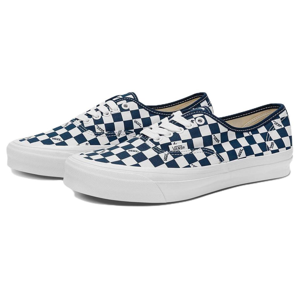 Vans Vault OG Authentic LX Checkerboard Blue White Unisex Sneakers VN0A5FBDLKZ