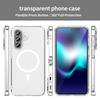 For Samsung Galaxy A57 5G Phone Case, Magnetic Shockproof Transparent Cover for Samsung Galaxy A57 5G