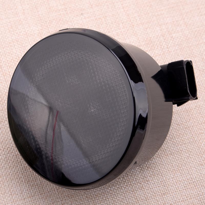 2Pcs Smoked LED Turn Signal Light Lamp Fit for Jeep Wrangler JK 2007-2015