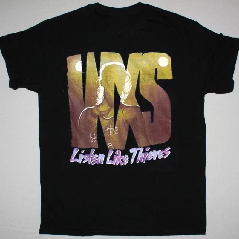 Retro Band Graphic Tee; Music Fan Gift; Black Cotton Unisex T-Shirt S разноцветный