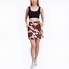 Adidas X Rodeo Ivy Park Collaboration Comfortable Versatile Denim Skirt Women Skirts Purple Brown HE3743
