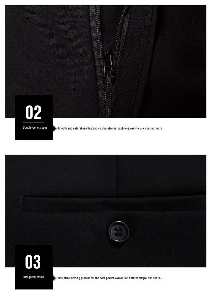 Men's Three-Piece Business & Wedding Suit Set