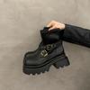 Star autumn new fashion versatile new popular casual women's shoes belt buckle Martin boots short boots