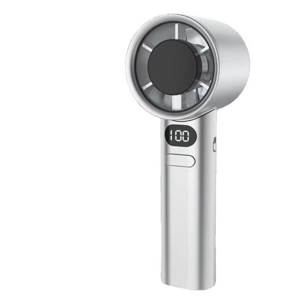 

Adjustable Turbo Handheld Fan ABS Cooling Fan Portable Mini Fan Camping белый